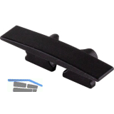 BILTON Endkappe BLine-S IN mit Bohrung, schwarz