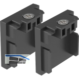 EGLO Line48V Slim Track Endkappen schwarz