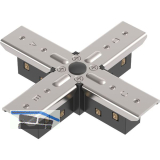 EGLO Line48V Slim Track Schienenverbinder-X schwarz