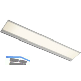 L&S Unterbauleuchte Solaris Plus DualColor L: 900 mm, alufarbig