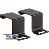 DOMUS LINE SYSTEMA Haken 2er Set schwarz