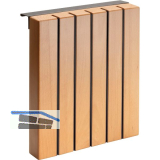 DOMUS LINE SYSTEMA Messerhalter schwarz