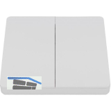 SIRO PushPower Aufbauschalter IP67 2-fach wei�