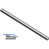 L&S Einbauleuchte Moove2 DualColor auf Ma� geschnitten schwarz