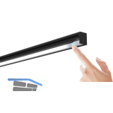 FORMA E FUNZIONE Unterbauleuchte KOS DualColor 600 mm schwarz