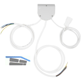 K�chen-Anschlussbox 1 x 2 m Kabel, 2 x 10 m Kabel