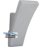 Mantelhaken Prokion Breite 25 mm, H�he 56 mm, ZN verchromt matt