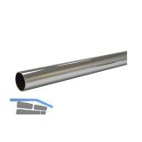 Schrankrohr SR rund 25 x 3000 mm auf Ma� geschnitten Stahl verchromt