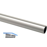 CINETTO Schrankrohr rund 25 x 3050 mm auf Ma� Aluminium silberfarbig