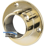 Wandscheibe 1-teilig 25 mm Zamak vergoldet