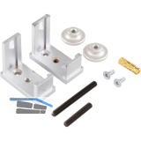 ALU-STYLE GP System Befestigungsset Decke-Boden alufarbig