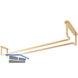 Bar-Gl�serhalterung 365 mm Messing Vergoldet