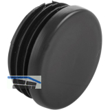 Bar-Reling Endkappe f�r Rohr-� 38 mm, KS Schwarz