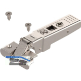 BLUM CLIP top Alurahmenscharnier 95�, gerade mit Feder, Schrauben