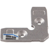 ALUMIS Alurahmenprofil Eckenteil schmal klein ohne Schrauben Aluminium-Druckguss