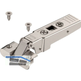 BLUM CLIP top Alurahmenscharnier 95�, gerade ohne Feder, Schrauben