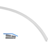 ALUMIS Glasdichtung f�r 2. Dichtungsnut, Kunststoff transparent