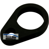 Haltering Hotel-Kleiderb�gel Osiris DM 30 mm Kunststoff schwarz