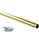 Schrankrohr � 25 mm, L�nge 2000 mm, Messing vergoldet