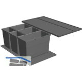 NINKA eins2vier Set KB 900/Seitenwand 18 - 19 mm Legrabox dunkelgrau