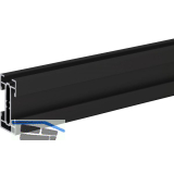 ALU-STYLE GP System Aluprofil schwarz