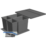 NINKA eins2vier Set KB 600 SERVO-DRIVE uno Legrabox Dunkelgrau