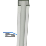 ALUMIS Vorhang-Laufschiene einfach 6000 mm Aluminium silber eloxiert