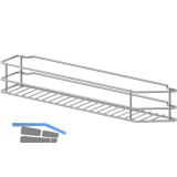 VS SUB Side Ablage-Set Classic 45� KB 150 mm links Silber