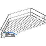 VS SUB Side Ablage-Set Classic 45� KB 300 mm links Silber