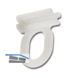 �sengleiter Vorhang-Laufschiene Kunststoff natur