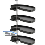 VS Cornerstone Maxx Eckauszug Planero EH 1350/KB 1000/FB 500 mm rechts Lava