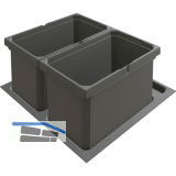 VS ENVI Free Plus Abfalltrennsystem KB 600/H�he 216 mm 2 x 13 L Lava