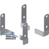 PEKA Verst�rkungswinkel-Set Riverso Stahlblech verzinkt