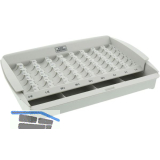 BURG-W�CHTER OFFICE ZE 300, Geldz�hleinsatz, 65 x 326 x 228 mm, Hellgrau