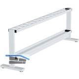 RONTEC Reihenschirmst�nder 8310 760 mm Aluminium natur eloxiert