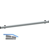 RONTEC Bilderschiene 5000 mm Aluminium natur eloxiert