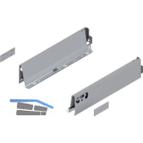 BLUM TANDEMBOX antaro Zarge H�he M, NL 350, Stahl grau RAL 9006
