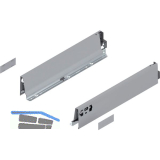 BLUM TANDEMBOX antaro Zarge H�he M, NL 400, Stahl grau RAL 9006