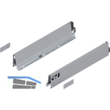 BLUM TANDEMBOX antaro Zarge H�he M, NL 450, Stahl grau RAL 9006