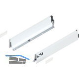 BLUM TANDEMBOX antaro Zarge H�he M, NL 450, Stahl Seidenwei�