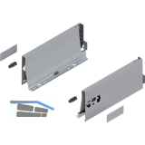 BLUM TANDEMBOX antaro Zarge H�he K, NL 270, Stahl grau RAL 9006