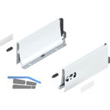 BLUM TANDEMBOX antaro Zarge H�he K, NL 270, Stahl Seidenwei�