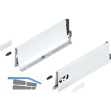 BLUM TANDEMBOX antaro Zarge H�he K, NL 350, Stahl Seidenwei�