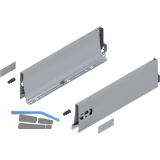 BLUM TANDEMBOX antaro Zarge H�he K, NL 400, Stahl grau RAL 9006