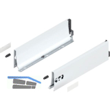 BLUM TANDEMBOX antaro Zarge H�he K, NL 400, Stahl Seidenwei�