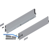 BLUM TANDEMBOX antaro Zarge H�he K, NL 600, Stahl grau RAL 9006