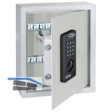 ROTTNER Schl�sselschrank KEYTRONIC 20, 300 x 245 x 110 mm, hellgrau
