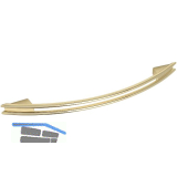 Griff Himalia LA 96 mm, Breite 120,5 mm, ZN vermessingt