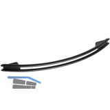 Griff Himalia LA 96 mm, Breite 120,5 mm, ZN schwarz matt