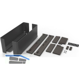 CONERO Zargenset Innenauszug 168 H, schwarz